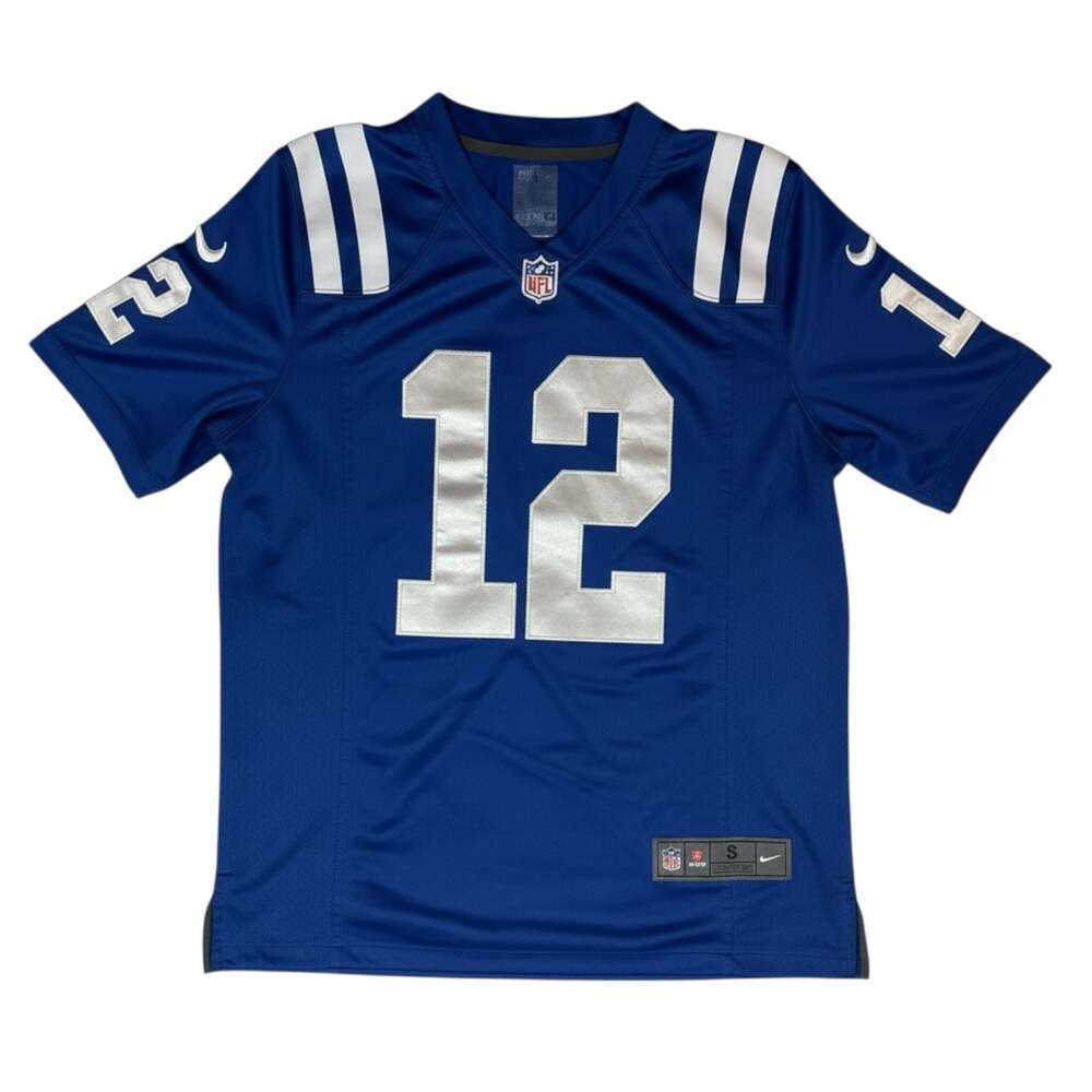 Nike NFL Indianapolis Colts Andrew Luck #12 On Field Stitched Jersey Size Small